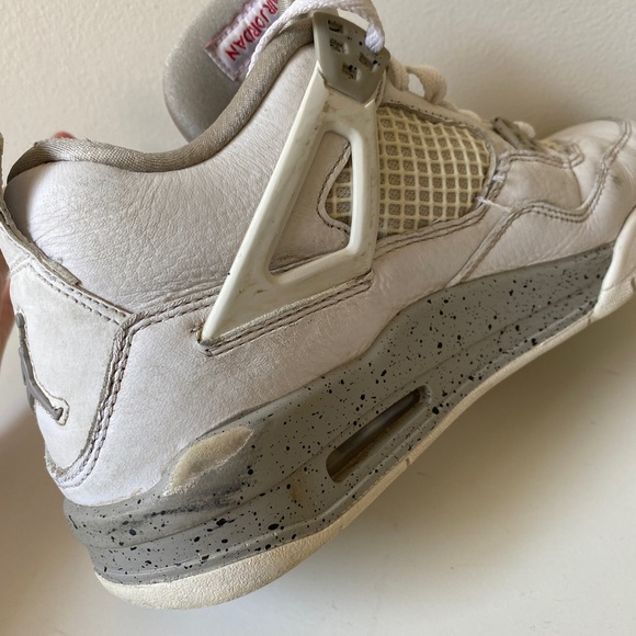 Air Jordan 4 Retro GS ‘White Oreo’, size US W 8.5 - Picture 4 of 8